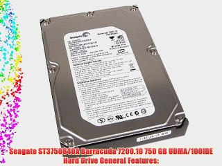 ST3750640A Seagate Barracuda 7200.10 Hard Drive ST3750640A