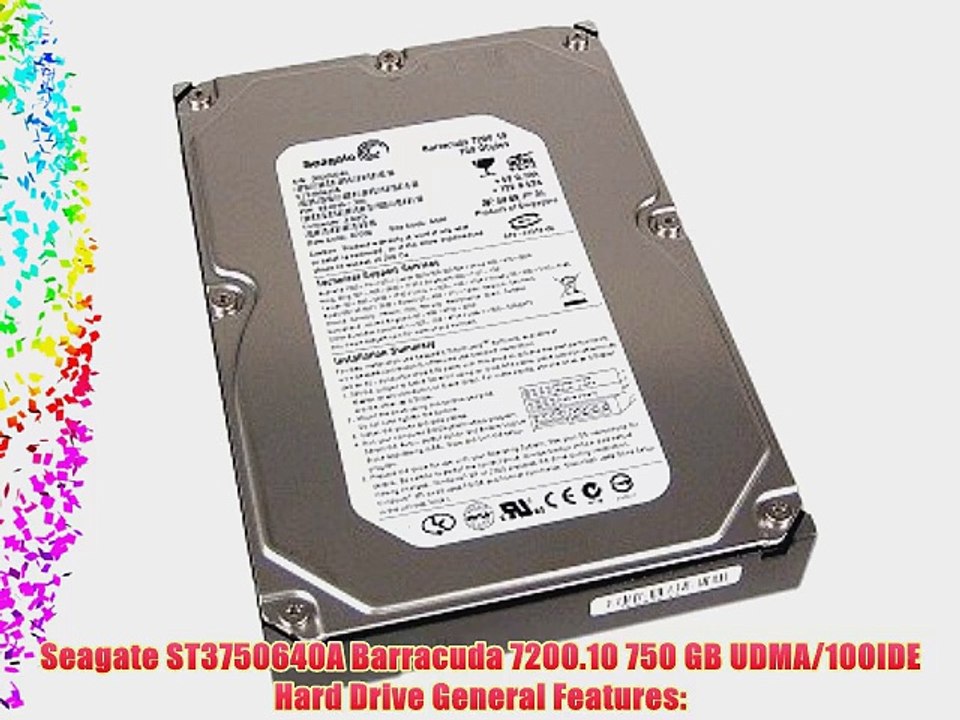 ST3750640A Seagate Barracuda 7200.10 Hard Drive ST3750640A