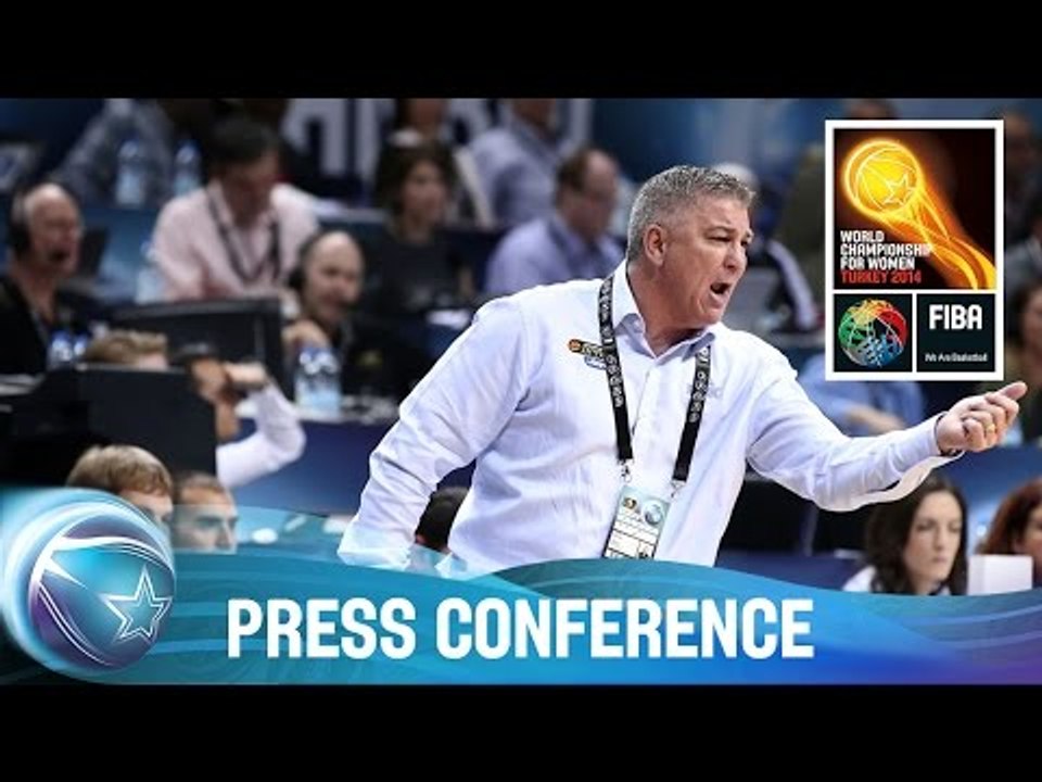 Turkey v Australia - 3rd Place Press Conf. - 2014 FIBA World Championship for Women