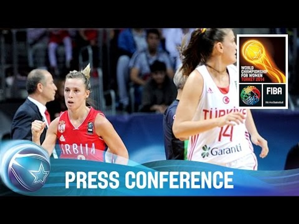 Turkey v Serbia - 1/4 Finals - Post game press conference - 2014 FIBA World Championship for Women