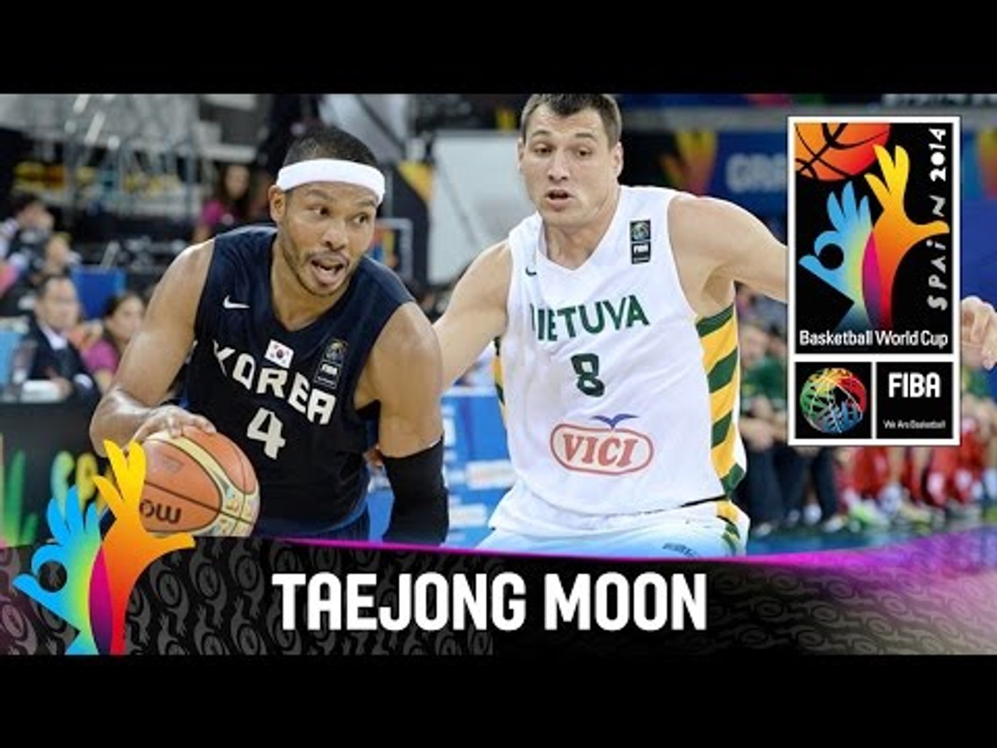 Taejong Moon - Best Player (Korea) - 2014 FIBA Basketball World Cup - video  Dailymotion