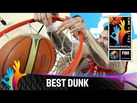 France v Serbia - Best Dunk - 2014 FIBA Basketball World Cup