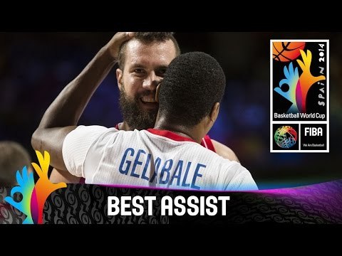 France v Serbia - Best Assist - 2014 FIBA Basketball World Cup