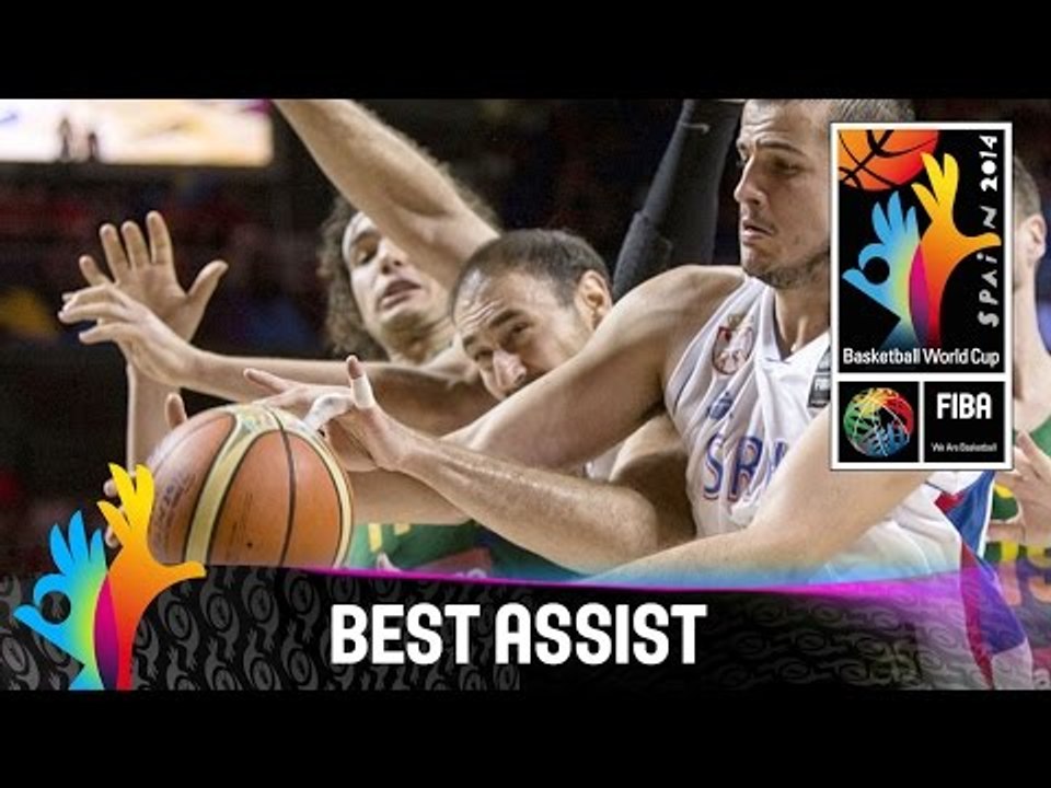 Serbia v Brazil - Best Assist - 2014 FIBA Basketball World Cup