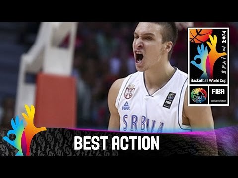 Serbia v Brazil - Best Action - 2014 FIBA Basketball World Cup