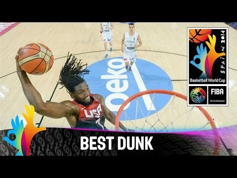 Slovenia v USA - Best Dunk - 2014 FIBA Basketball World Cup