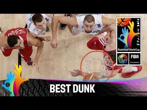 Lithuania v Turkey - Best Dunk - 2014 FIBA Basketball World Cup