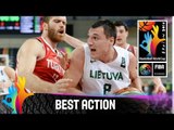 Lithuania v Turkey - Best Action - 2014 FIBA Basketball World Cup
