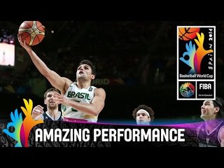 Raulzinho Neto - Amazing Performance - 2014 FIBA Basketball World Cup