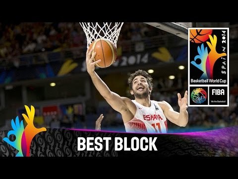 Spain v Senegal - Best Block - 2014 FIBA Basketball World Cup