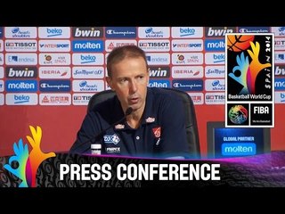 France v Serbia - Post game press conference (First part) - 2014 FIBA Basketball World Cup