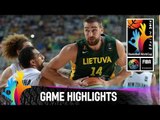 New Zealand v Lithuania - Game Highlights - Round of 16 - 2014 FIBA Basketball World Cup