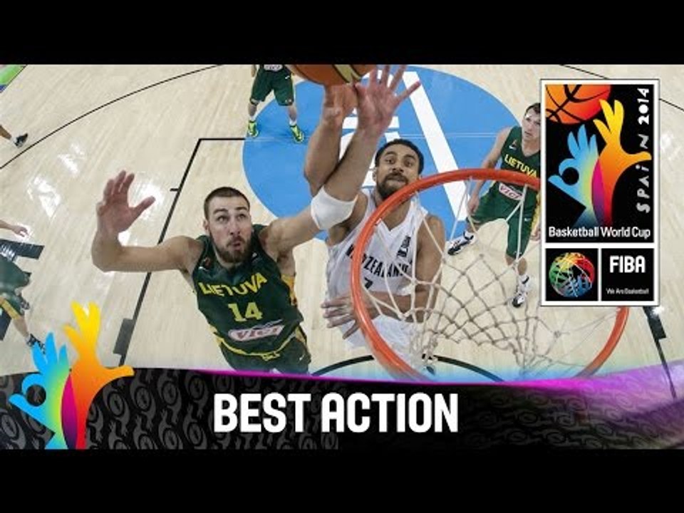 New Zealand v Lithuania - Best Action - 2014 FIBA Basketball World Cup