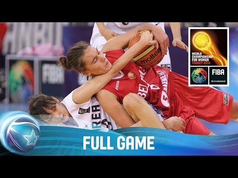 Korea v Belarus - Full Game - Group C - 2014 FIBA World Championship for Women