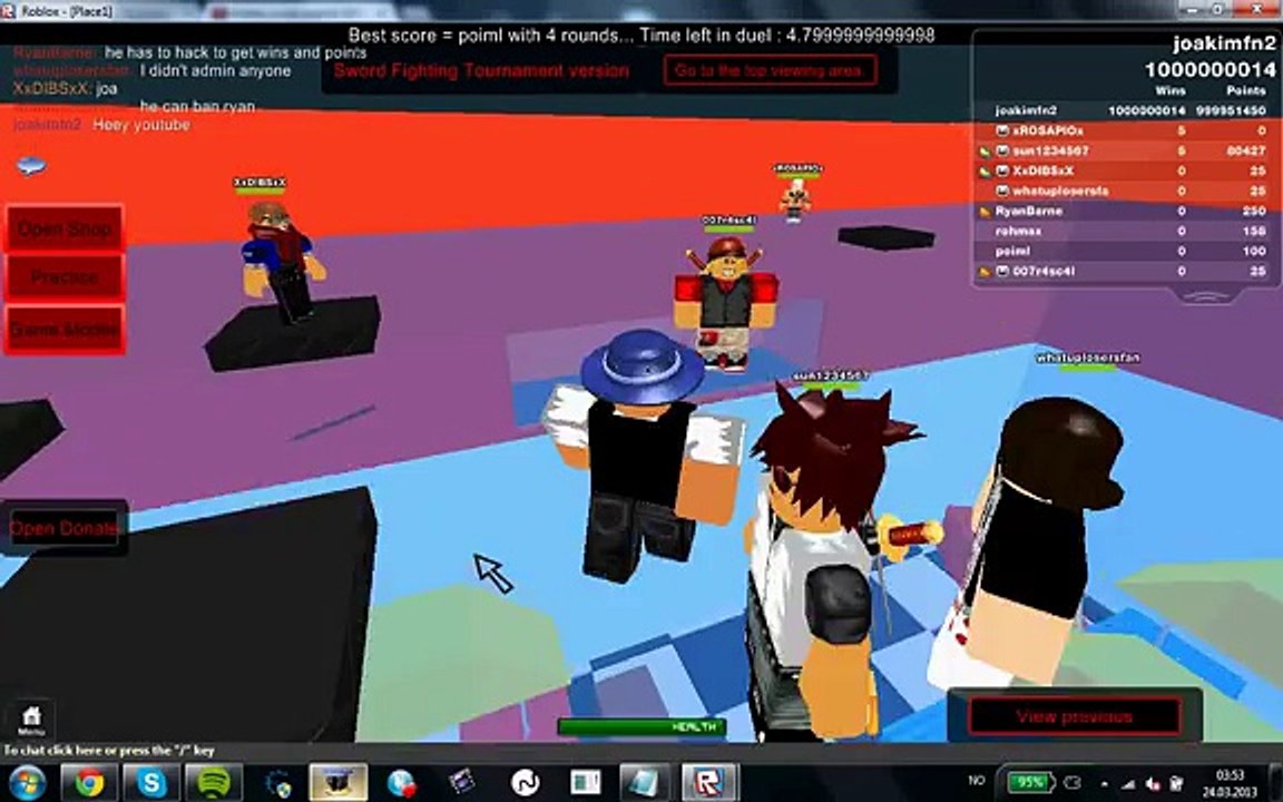 How To Hack Admin On Roblox 2013 Video Dailymotion