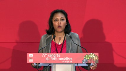 Congrès du Parti socialiste : conférence de presse de Corinne Narassiguin le 5 juin