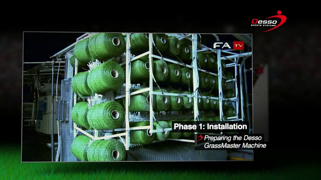 Desso GrassMaster - the hybrid grass solution