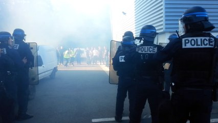exercice violences urbaines Saint Étienne