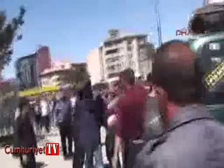 HDP mitinginde linç girişimi