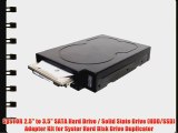 SySTOR 2.5 to 3.5 SATA Hard Drive / Solid State Drive (HDD/SSD) Adapter Kit for Systor Hard