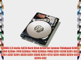 500GB 2.5 Inchs SATA Hard Disk Drive for Lenovo Thinkpad X200s-7469 X200s-7470 X200si-7465