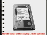 Hitachi 2TB 64MB Cache 7200RPM 3.5 SATA 6.0Gb/s Internal Desktop Hard Drive - PC Mac CCTV DVR