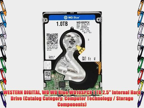 WESTERN DIGITAL WD WD Blue WD10SPCX 1 TB 2.5 Internal Hard Drive (Catalog Category: Computer