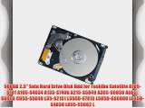 500GB 2.5 Sata Hard Drive Disk Hdd for Toshiba Satellite A105-S101 A105-S4034 A135-S7406 A215-S5849