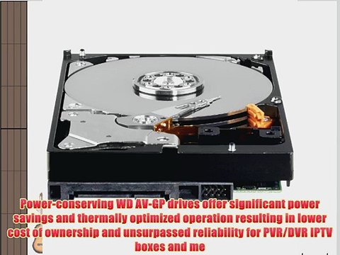WD AV-GP 500 GB AV Hard Drive: 3.5 Inch SATA III 32 MB Cache - WD5000AUDX