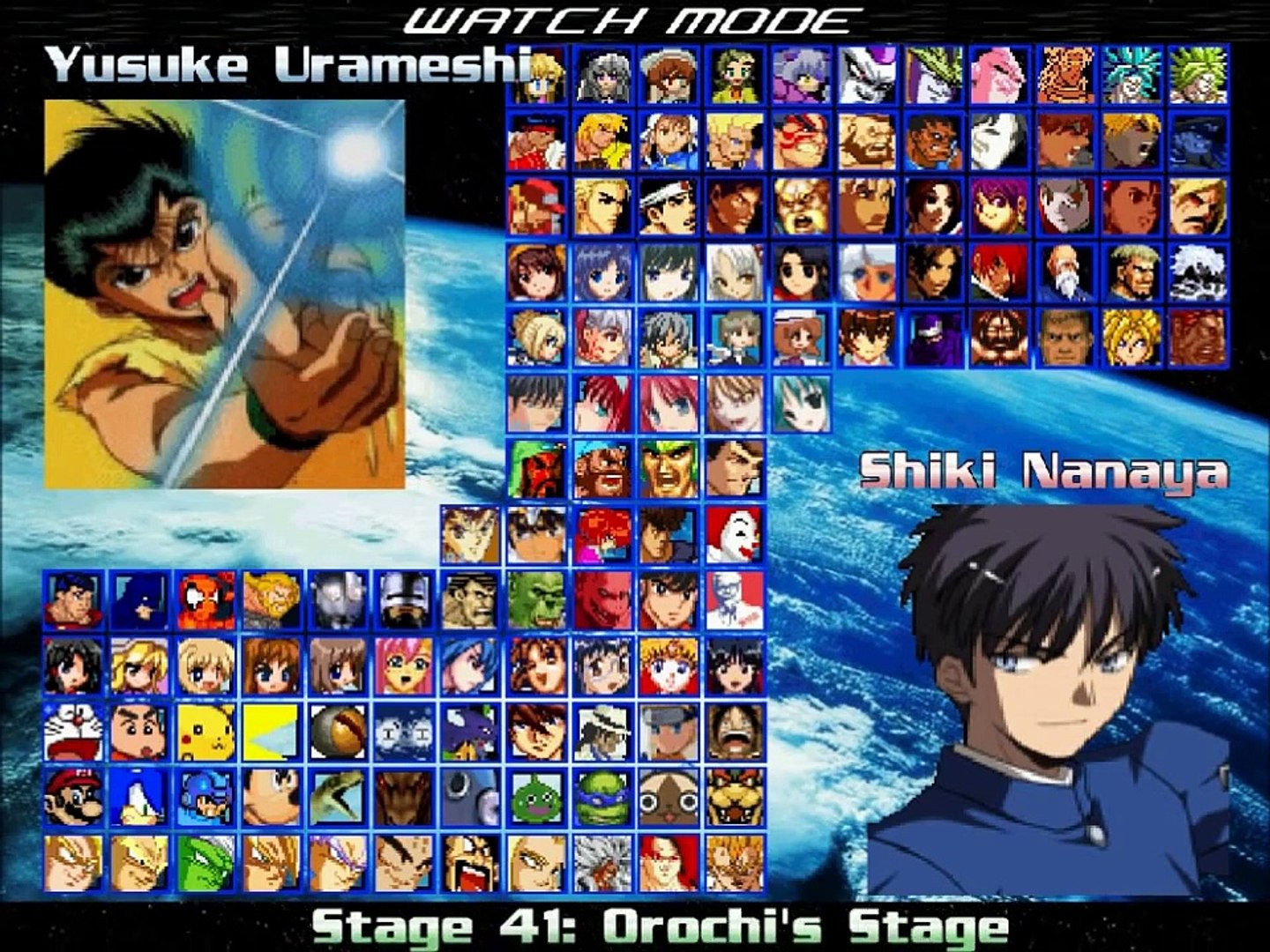 Mugen無限格鬥yusuke Vs Shiki Watch Mode 浦飯幽助vs七夜志貴 觀戰模式 Video Dailymotion