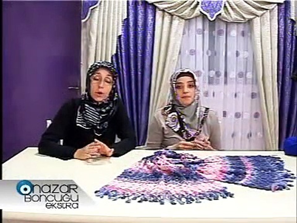 Nazar Boncuğu - Şal Modeli