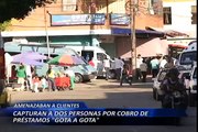 Capturan a dos personas por cobro de préstamos 