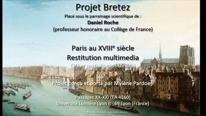 Visite de Paris au XVIIIe (quartier du Grand Châtelet)