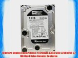 Western Digital Caviar Black 1 Terabyte (1TB) SATA/300 7200RPM 32MB Hard Drive