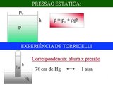 Física  Estática dos fluidos 1