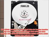 NEW 500GB 7200rpm 2.5 Laptop Hard Drive for Toshiba Satellite A105-S4211 A205-S5813 A505-S6996