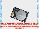 320GB 2.5 Sata Hard Drive Disk Hdd for Sony VAIO PCG-5K2L PCG-61411L PCG-71312L PCG-7174L PCG-7R2L