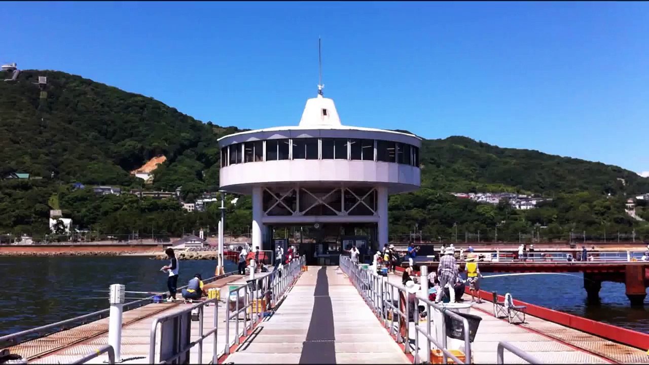 須磨海釣り公園のマダイ＆垂水漁港 【水中映像】