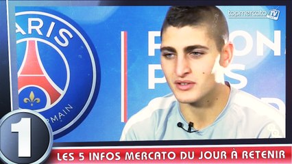 Le Real Madrid veut Verratti, le gros coup de Liverpool.... Le journal du mercato !