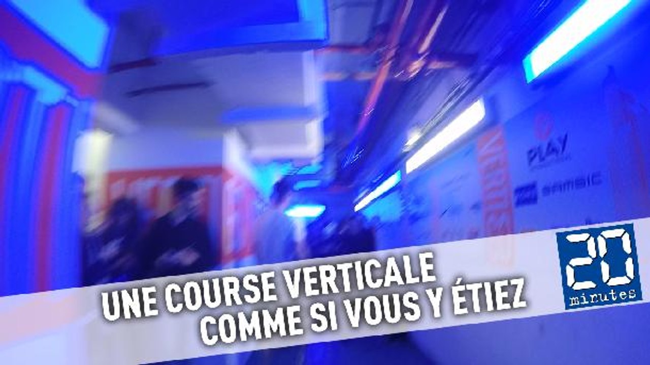 J'ai testé une course verticale