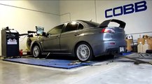 AMI CUSTOMS EVO X GSR Dyno:  COBB Tuning