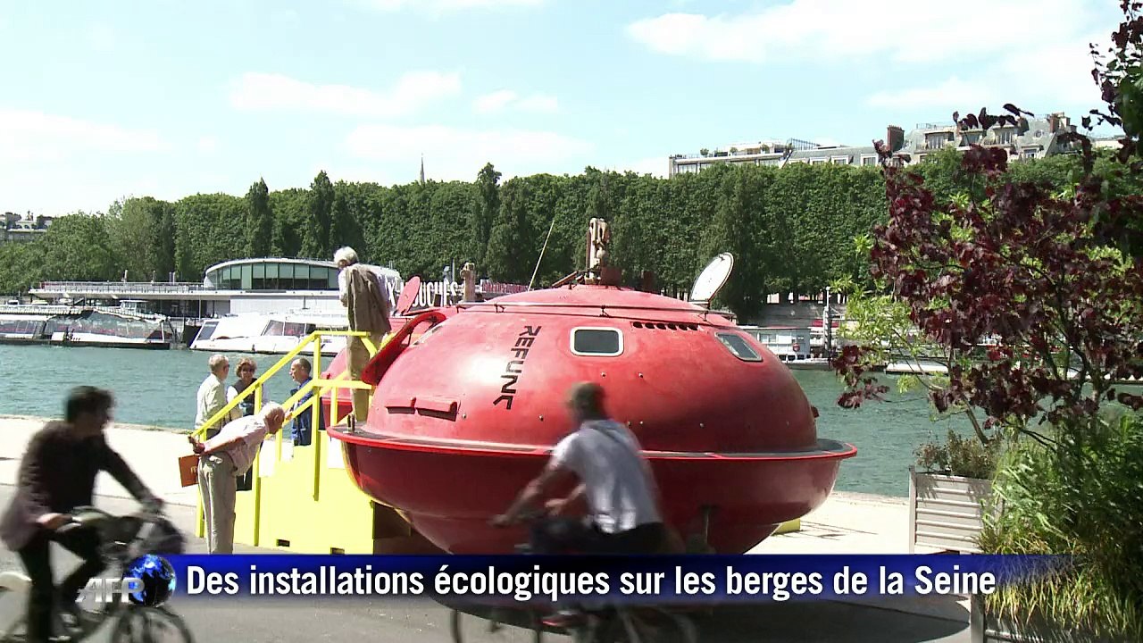 Des installations écologiques poussent sur les Berges de Seine