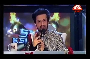 Atif Aslam Shut The Mouth Of Asha Bosle Must Watch Video