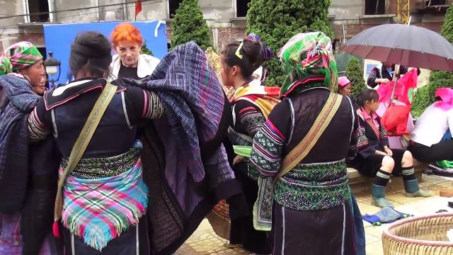 Travel - 2013 trip to Sapa, Vietnam P7. Rov mus saib Hmoob Sapa. (HD)