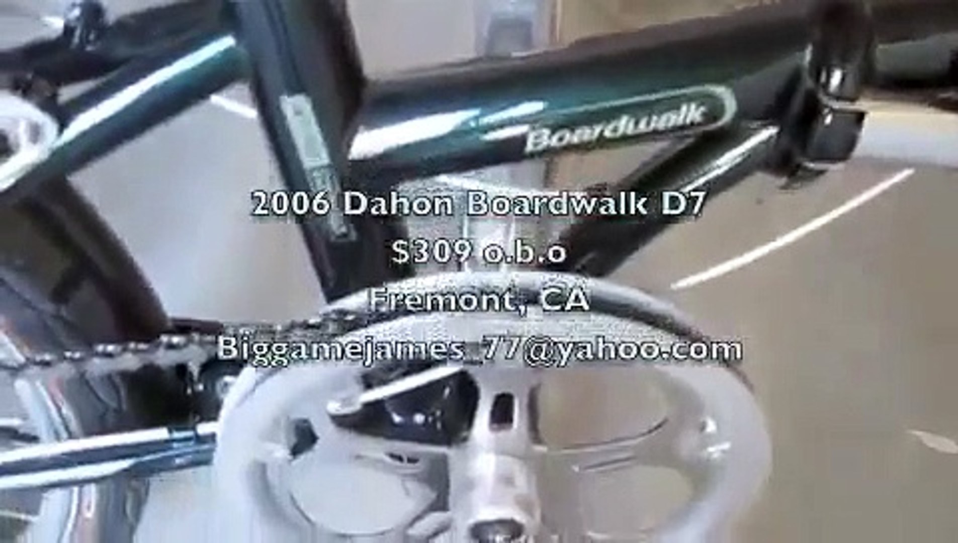 Dahon Boardwalk D7 Folding Bike Video Dailymotion