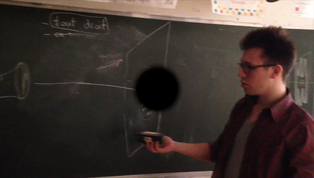Trajectoire de la lumière
