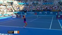 A. Radwanska v V. Azarenka Highlights Women's Singles Semi Final: Sydney International 2012