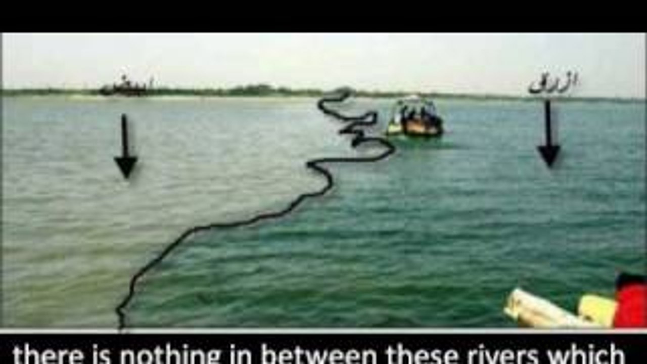 Colliding Rivers...they Meet but Do Not Mix