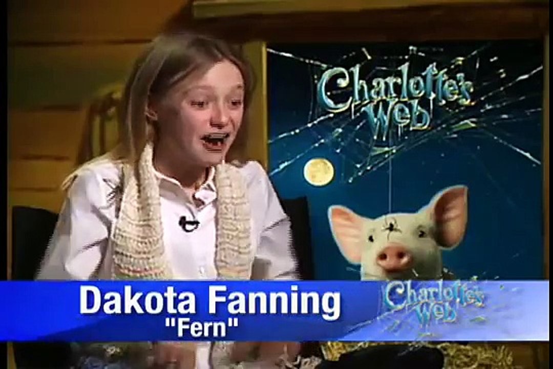 Charlottes Web Dakota Fanning interview - video Dailymotion