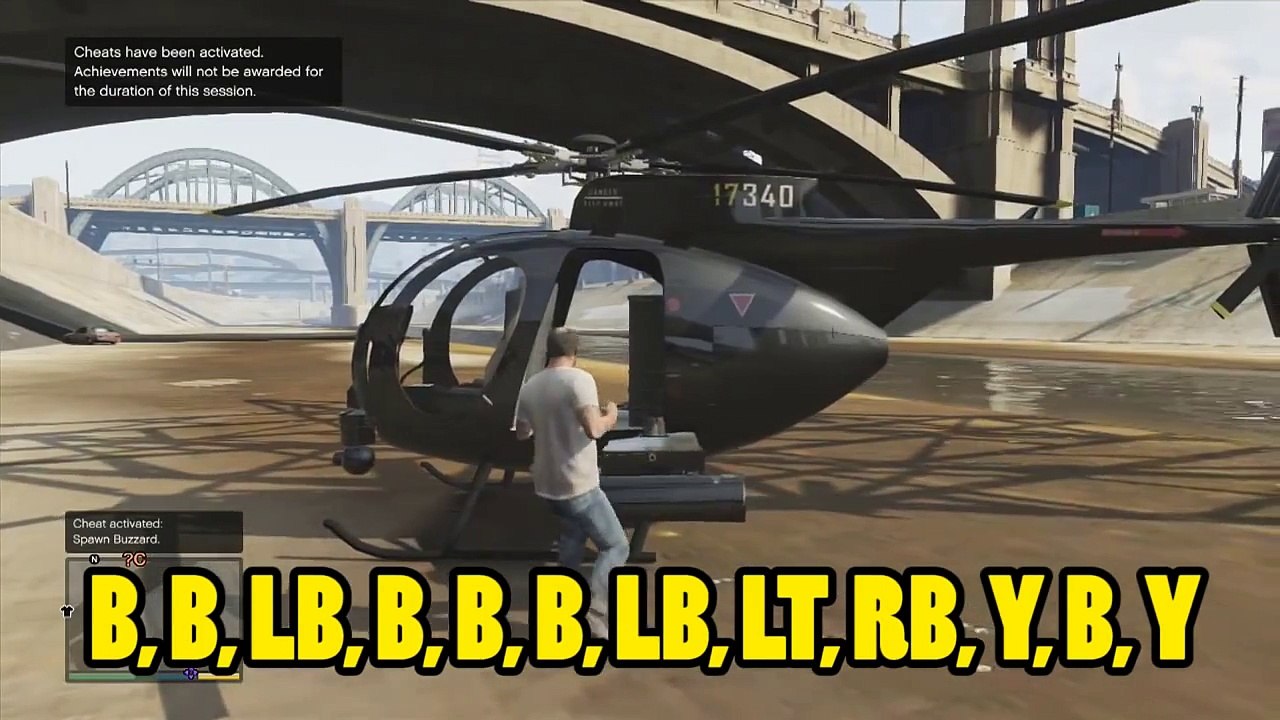 GTA 5 Secrets All Helicopter Locations Buzzard Cheat Code Spawn Attack  Helicopter - video Dailymotion